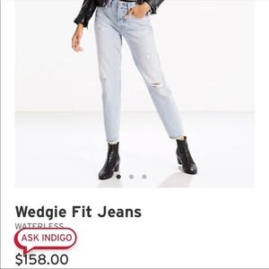 Wedgie fit Levi’s